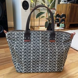 Oral Kiely Linear Stem Zip Tote bag - like new